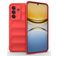 Mobigear Bumpy Samsung Galaxy A37 Hoesje Flexibel TPU Backcover - Rood