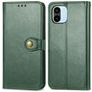 Mobigear Snap Button Xiaomi Redmi A1 4G Hoesje Bookcase Portemonnee - Groen