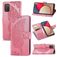 Mobigear Butterfly Samsung Galaxy A03s Hoesje Bookcase Portemonnee - Roze