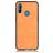 Mobigear Stitch Realme C3 Hoesje Backcover - Oranje