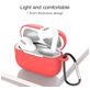 Mobigear Classic Apple AirPods Pro 1 Hoesje Flexibel Siliconen - Wit