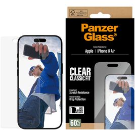 PanzerGlass Classic Fit iPhone Air Glazen Screenprotector - Case Friendly