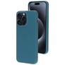 Mobiparts iPhone 15 Pro Max Siliconen Hoesje Backcover - Blueberry Blue