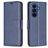 Mobigear Excellent Samsung Galaxy A27 Hoesje Bookcase Portemonnee - Blauw