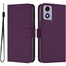 Mobigear Urban Wallet Motorola Moto G04 Hoesje Bookcase Portemonnee - Paars