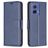 Mobigear Excellent Motorola Moto G85 Hoesje Bookcase Portemonnee - Blauw