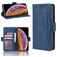 Mobigear Slide Wallet iPhone 11 Hoesje Bookcase Portemonnee - Blauw