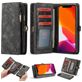 Caseme 008 iPhone 11 Pro Max Hoesje Uitneembare 2in1 Bookcase Portemonnee - Zwart