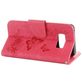 Mobigear Butterfly Samsung Galaxy S8 Hoesje Bookcase Portemonnee - Rood