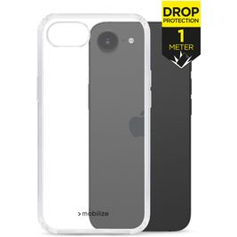Mobilize Naked Protection Doorzichtig iPhone 16e Hoesje Hardcase Backcover Shockproof - Transparant