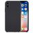 Mobigear Colors iPhone X Siliconen Hoesje Backcover - Grijs