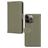 Mobilize Premium Gelly Wallet iPhone 13 Pro Hoesje Bookcase Portemonnee - Groen