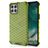 Mobigear Honeycomb iPhone 12 Pro Max Hoesje Hardcase Backcover Shockproof - Groen