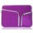 Mobigear Double Zipper Neopreen Laptop Sleeve 15 - 16 inch Laptop hoes - Paars
