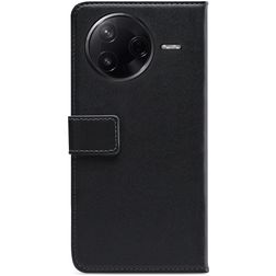 Mobilize Classic Gelly POCO F7 Pro Hoesje Bookcase Portemonnee - Zwart