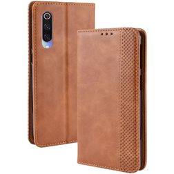 Mobigear Sensation Xiaomi Mi 9 Hoesje Bookcase Portemonnee - Cognac