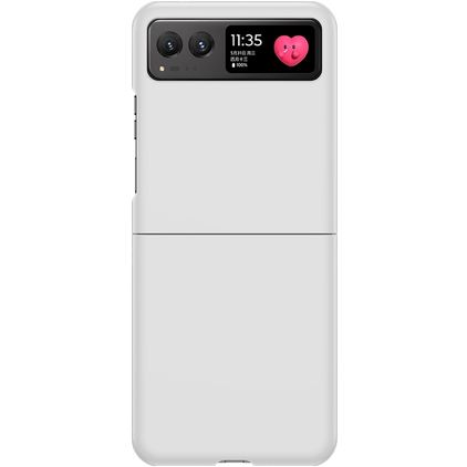 Mobigear Colors Motorola Razr 40 Hoesje Hardcase Backcover - Wit