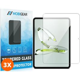 Mobigear OnePlus Pad Go Glazen Screenprotector - Case Friendly (3-Pack)