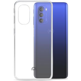 Mobilize Gelly Doorzichtig Motorola Moto G51 5G Hoesje Flexibel TPU Backcover - Transparant