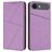 Mobigear Frosted Flip iPhone Air Hoesje Bookcase Portemonnee - Paars
