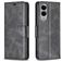 Mobigear Excellent Samsung Galaxy S25 Edge Hoesje Bookcase Portemonnee - Grijs