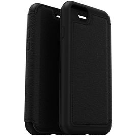 OtterBox Strada iPhone SE (2022) Hoesje Echt Leer Bookcase - Zwart