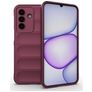 Mobigear Bumpy Samsung Galaxy A27 Hoesje Flexibel TPU Backcover - Wine Red