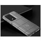 Mobigear Rugged Shield Samsung Galaxy Note 20 Hoesje Flexibel TPU Backcover Shockproof - Grijs