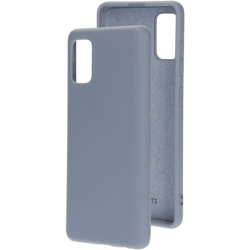 Mobiparts Samsung Galaxy A41 Siliconen Hoesje Backcover - Royal Grey