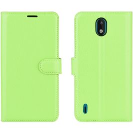 Mobigear Classic Nokia 1.3 Hoesje Bookcase Portemonnee - Groen