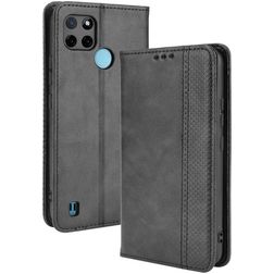 Mobigear Sensation Realme C25Y Hoesje Bookcase Portemonnee - Zwart