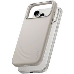 CARE by PanzerGlass Feature FLOW iPhone 17 Pro Max Siliconen MagSafe Hoesje Backcover Shockproof - Vanilla