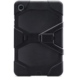 Xccess Survivor Essential Samsung Galaxy Tab A8 10.5 (2021) Hoes Hard Kunststof,Siliconen Backcover + Standaard - Zwart