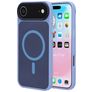 Mobiparts Hardcover iPhone Air MagSafe Hoesje Hardcase Backcover - Satin Light Blue