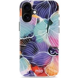 MIO iPhone 16 Plus MagSafe Hoesje Hardcase Backcover - Flowers