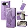 Mobigear Butterfly Google Pixel 8 Hoesje Bookcase Portemonnee - Paars