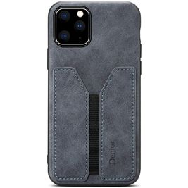 Mobigear Card Pocket iPhone 11 Hoesje Backcover Shockproof met Pasjeshouder - Grijs Mobigear Card Pocket iPhone 11 Hoesje Backcover Shockproof met Pasjeshouder - Grijs