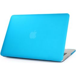 Mobigear Matte MacBook Pro 13 Inch (2012-2015) Hoes Hardshell Laptopcover MacBook Case - Blauw - Model A1425 / A1502