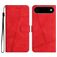 Mobigear Stitch iPhone Air Hoesje Bookcase Portemonnee - Rood