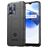 Mobigear Rugged Shield Realme C35 Hoesje Flexibel TPU Backcover Shockproof - Zwart