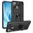 Mobigear Armor Ring Xiaomi Mi 11 Lite Hoesje Hardcase Backcover Shockproof met Ringhouder - Zwart