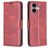 Mobigear Excellent iPhone 16 Plus Hoesje Bookcase Portemonnee - Rood