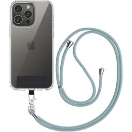 Mobigear Lanyard Universeel Telefoonkoord Verstelbaar - Grijs Mobigear Lanyard Universeel Telefoonkoord Verstelbaar - Grijs