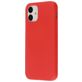 Mobiparts iPhone 12 Mini Siliconen Hoesje Backcover - Scarlet Red