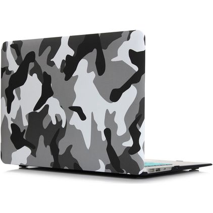 Mobigear Design MacBook Air 13 Inch (2010-2019) Hoes Hardshell Laptopcover MacBook Case - Urban Camauflage - Model A1369 / A1466