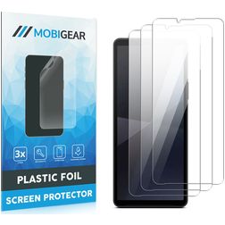 Mobigear Sony Xperia 10 VI Screenprotector Folie - Case Friendly (3-Pack)