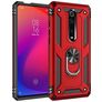 Mobigear Armor Ring Xiaomi Mi 9T Hoesje Hardcase Backcover Shockproof met Ringhouder - Rood