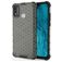 Mobigear Honeycomb HONOR 9X Lite Hoesje Hardcase Backcover Shockproof - Grijs