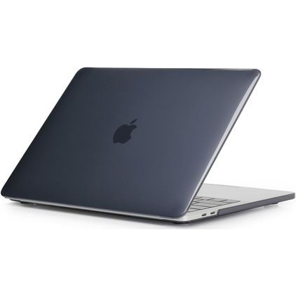 Mobigear Glossy MacBook Pro 16 Inch (2019-2020) Hoes Hardshell Laptopcover MacBook Case - Zwart - Model A2141