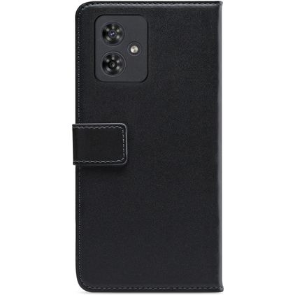 Mobilize Classic Gelly Wallet Motorola Moto G54 Hoesje Bookcase Portemonnee - Zwart